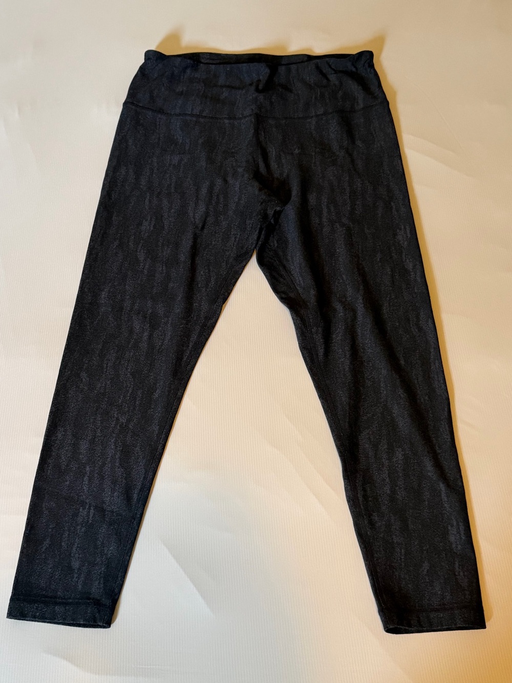 Kirkland Signature Black Textured Leggings